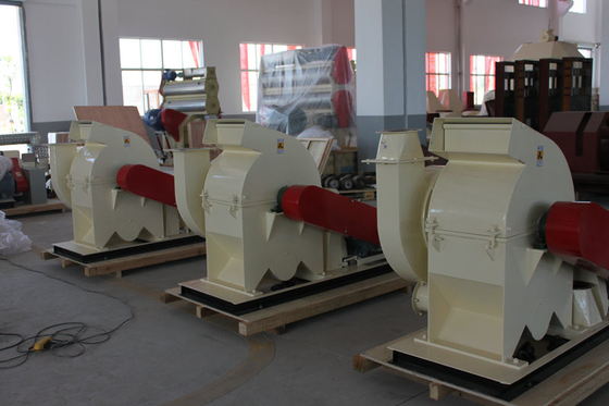 Trigo de equilíbrio do rotor, máquina do moinho de martelo da alimentação da durabilidade do feijão para moer a palha curto