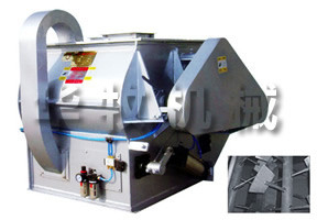 Gêmeo do poder 18.5kw - máquina de mistura da alimentação da pá do eixo para a fatia, bloco, forma complexa