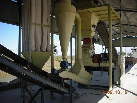 Pó que granula, linha de produção refrigerando HKJ40F do estrume animal do adubo orgânico